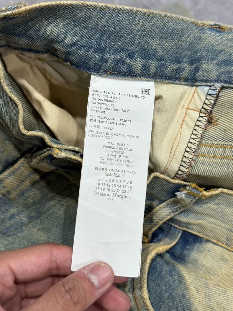 Maison Margiela Maison Margiela Gradient Denim Long Pants Size US 32 / EU 48 - 5 Thumbnail