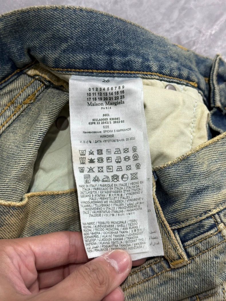Maison Margiela Maison Margiela Flared Denim Pants Size 26 Size US 26 / EU 42 - 4 Thumbnail