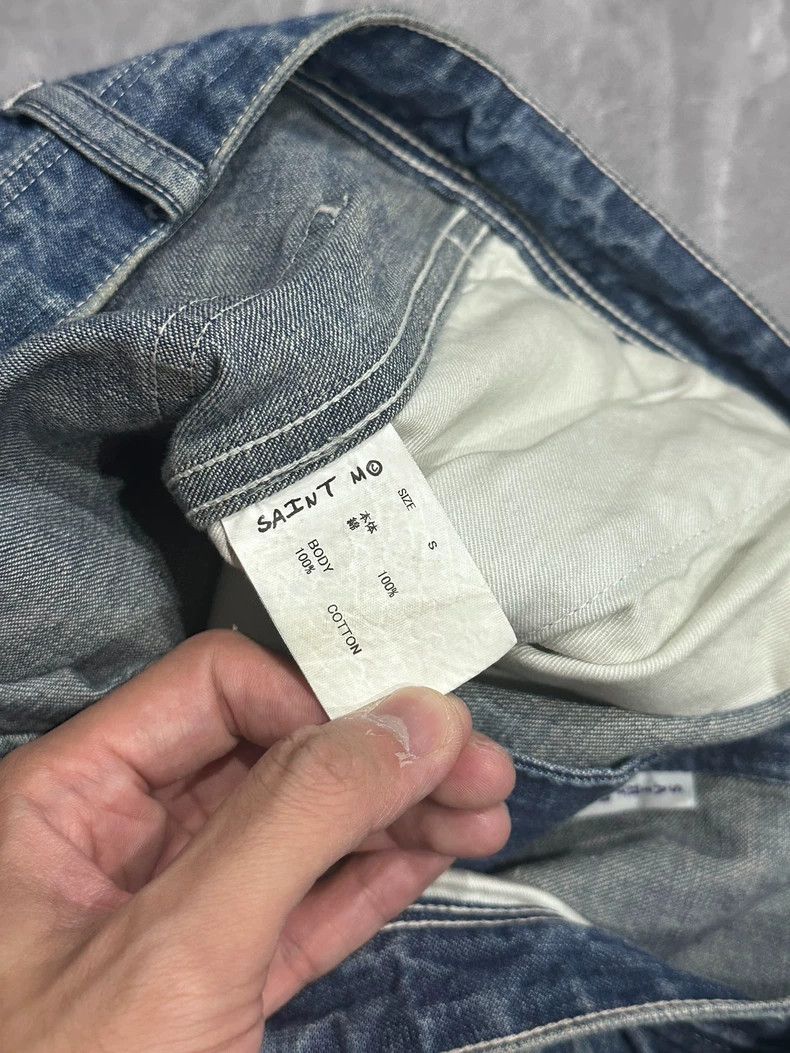 Saint Michael Saint Michael SS24 Ripped Denim Pants Size US 30 / EU 46 - 4 Thumbnail