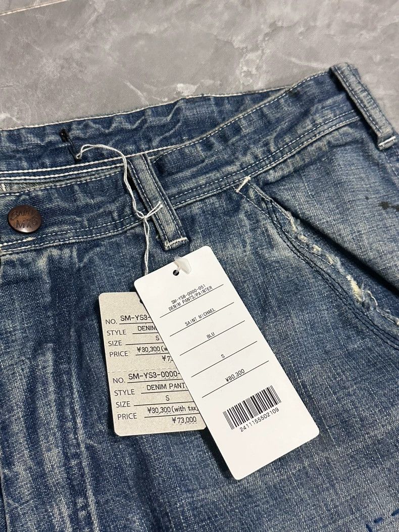 Saint Michael Saint Michael SS24 Ripped Denim Pants Size US 30 / EU 46 - 3 Thumbnail