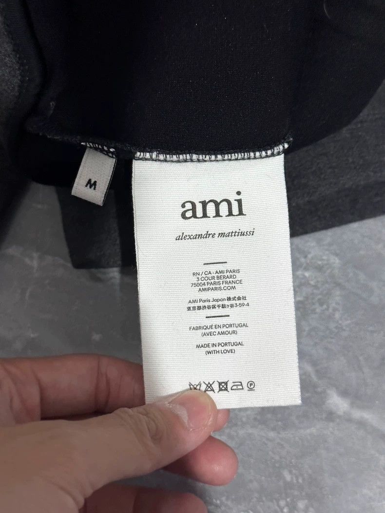 AMI AMI Paris Grey Wide-Leg Wool Pants Size US 34 / EU 50 - 4 Thumbnail