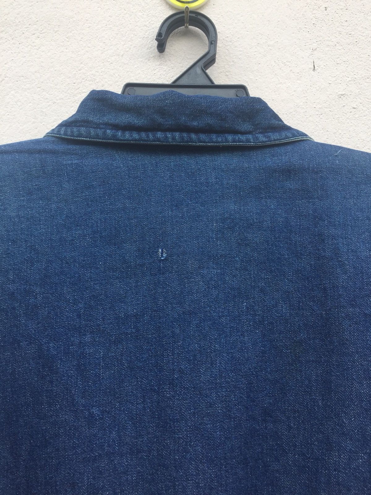 Issey Miyake × Tsumori Chisato Reversible MA-1 Distressed Bomber Baggy Denim Jacket Size US L / EU 52-54 / 3 - 11 Thumbnail