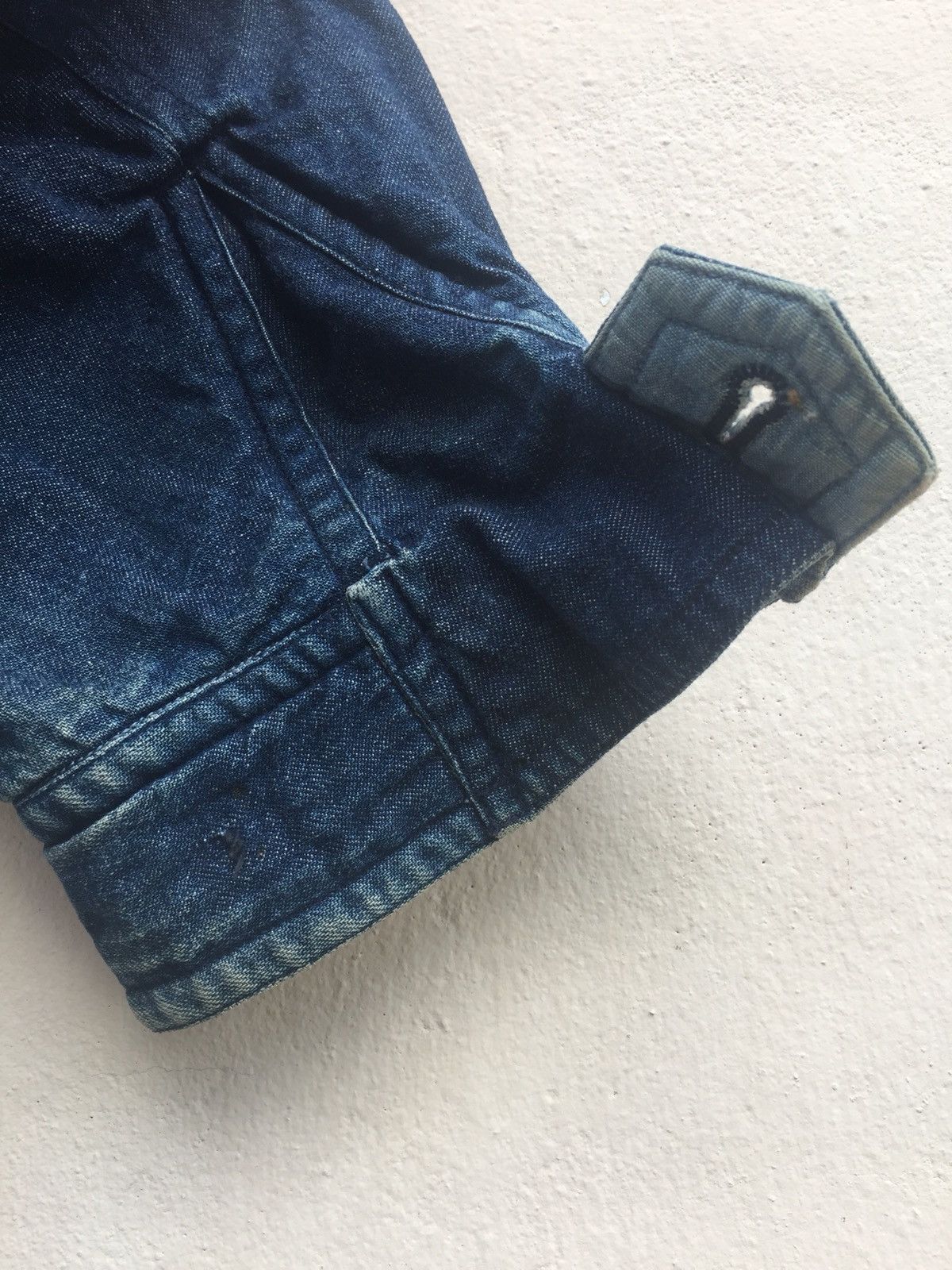 Issey Miyake × Tsumori Chisato Reversible MA-1 Distressed Bomber Baggy Denim Jacket Size US L / EU 52-54 / 3 - 16 Thumbnail