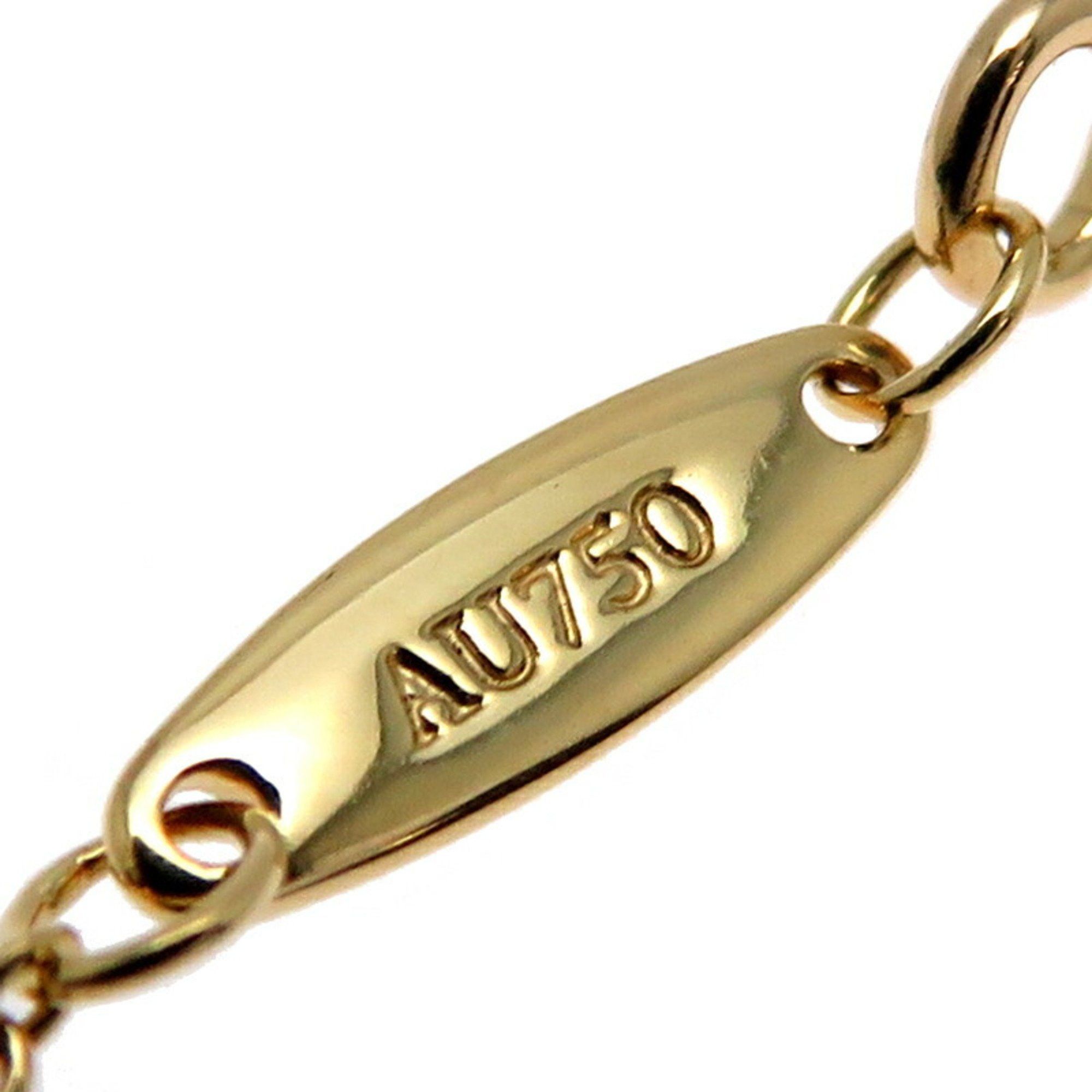 Tiffany & Co. Tiffany 0.19ct Diamond By the Yard Women's Necklace 750 Yellow Gold Size ONE SIZE - 4 Thumbnail