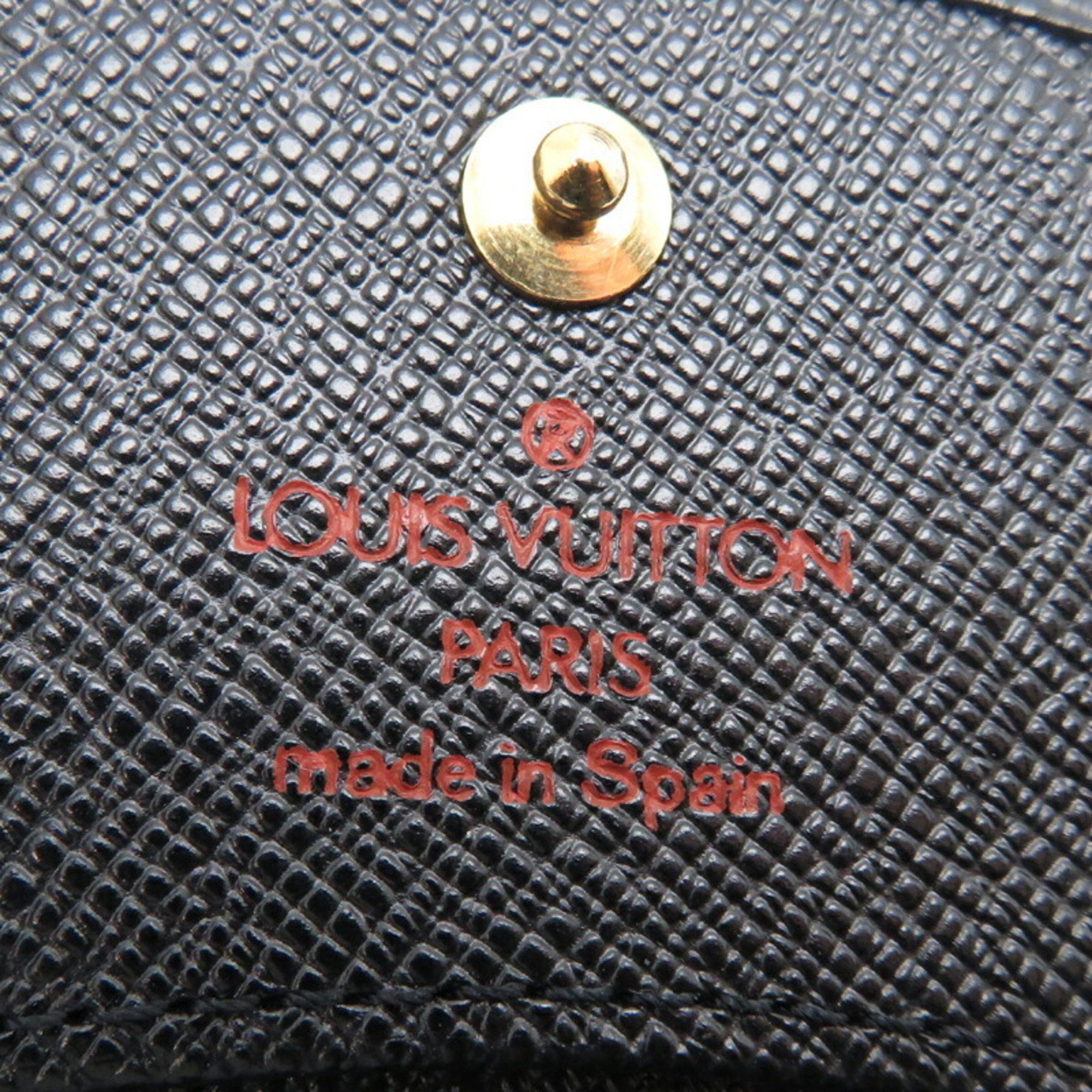 Louis Vuitton Louis Vuitton Portemonnay Simple Men's Coin Case M63412 Epi Black Size ONE SIZE - 6 Thumbnail