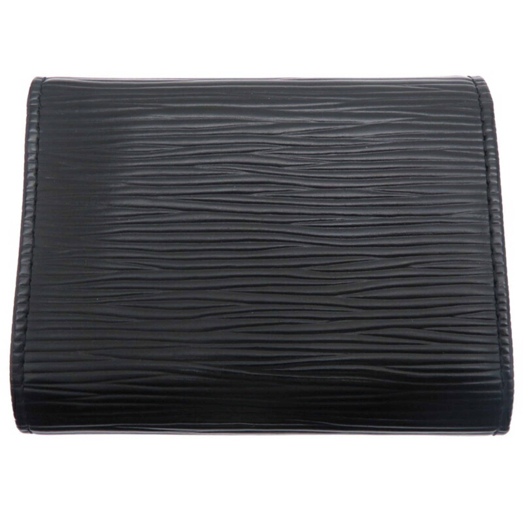 Louis Vuitton Louis Vuitton Portemonnay Simple Men's Coin Case M63412 Epi Black Size ONE SIZE - 2 Thumbnail