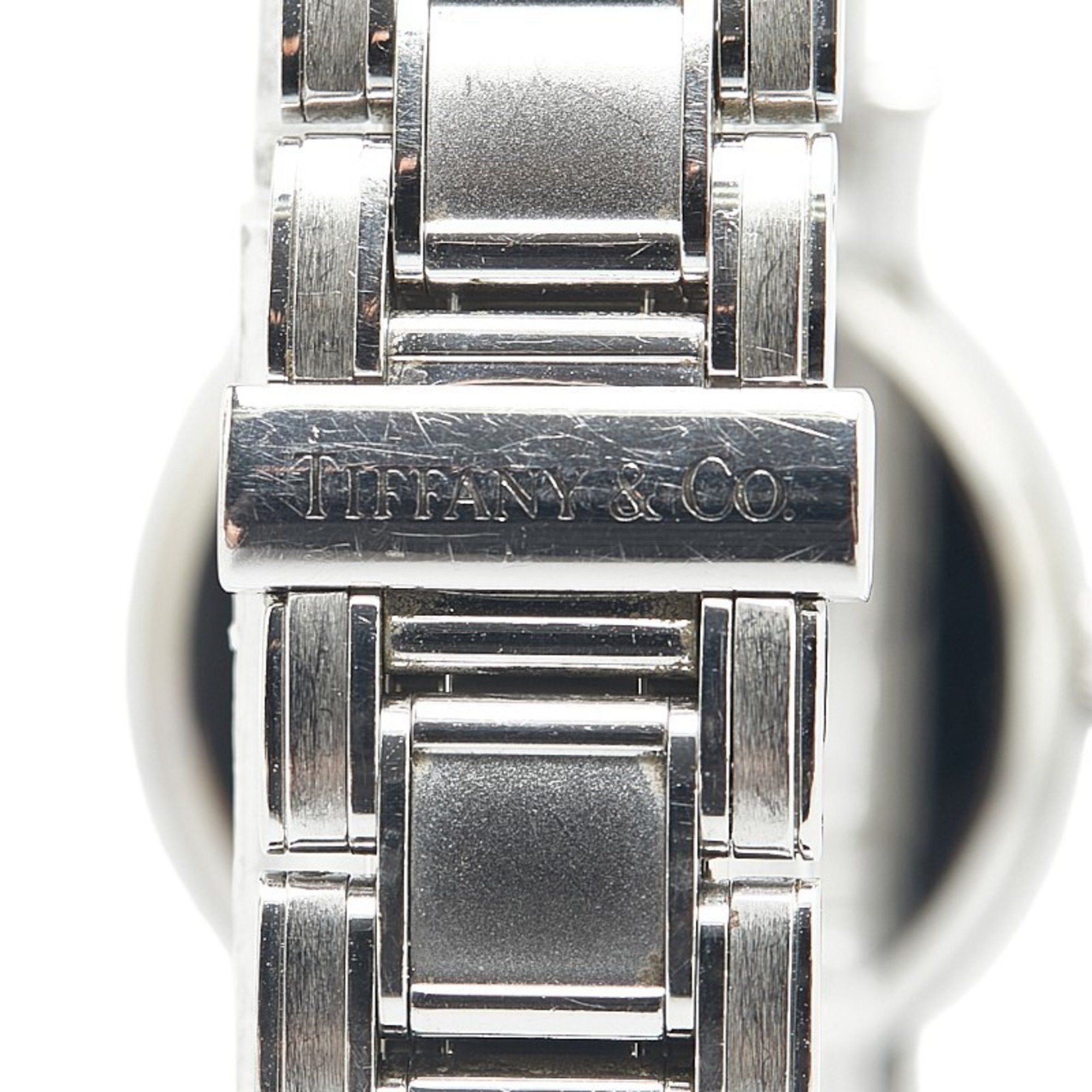Tiffany & Co. Tiffany Atlas Watch, Quartz, Black Dial, Stainless Steel, Women's, TIFFANY&Co. Size ONE SIZE - 7 Thumbnail