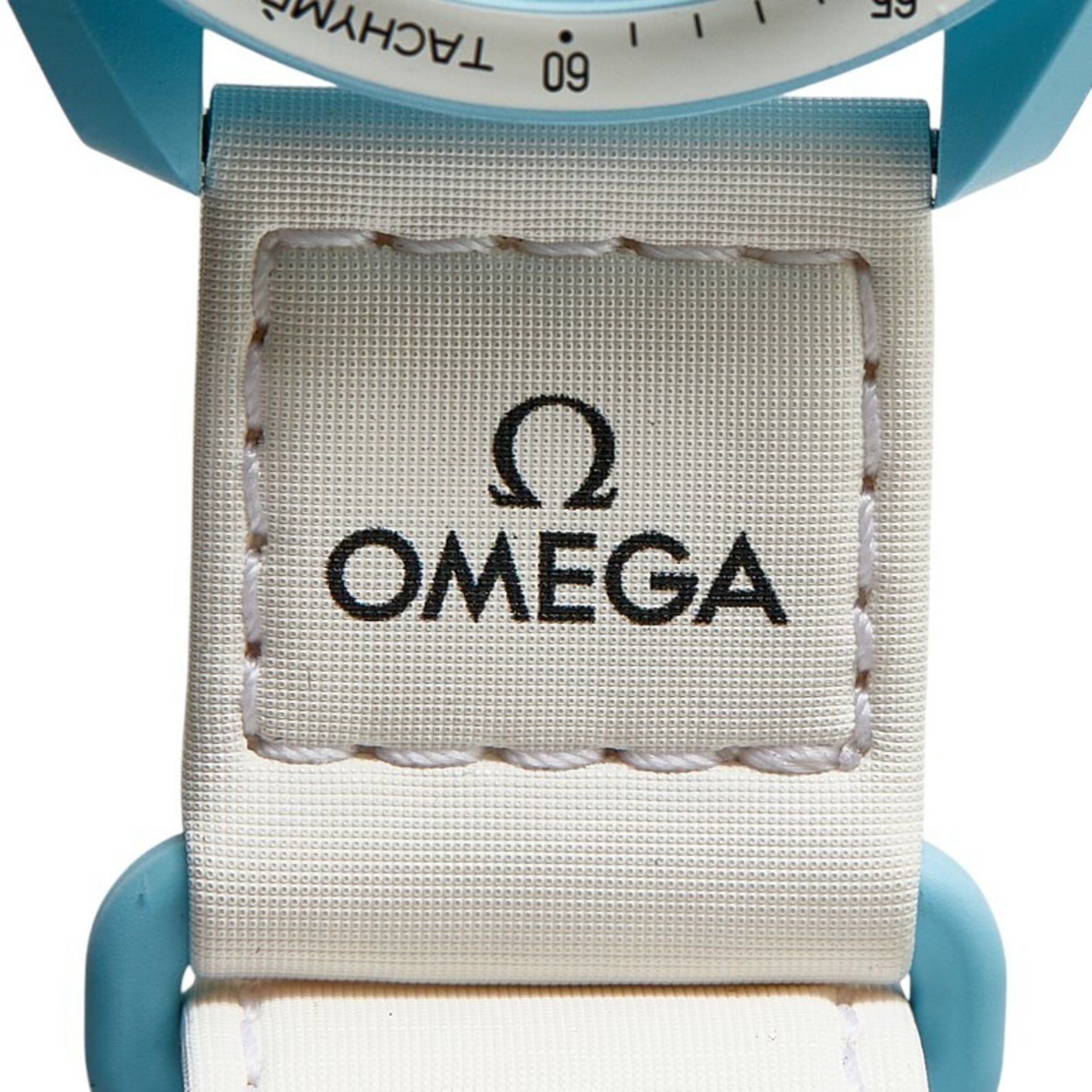 Omega OMEGA x Swatch Moon MISSION TO URANUS Wristwatch SO33L100 Quartz Blue Dial Ceramic Nylon Men's Size ONE SIZE - 6 Thumbnail