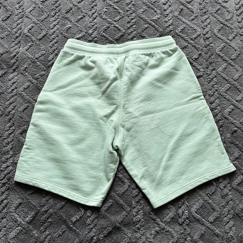 AMI Mint Green Heart Embroidered Shorts Size US 34 / EU 50 - 2 Thumbnail