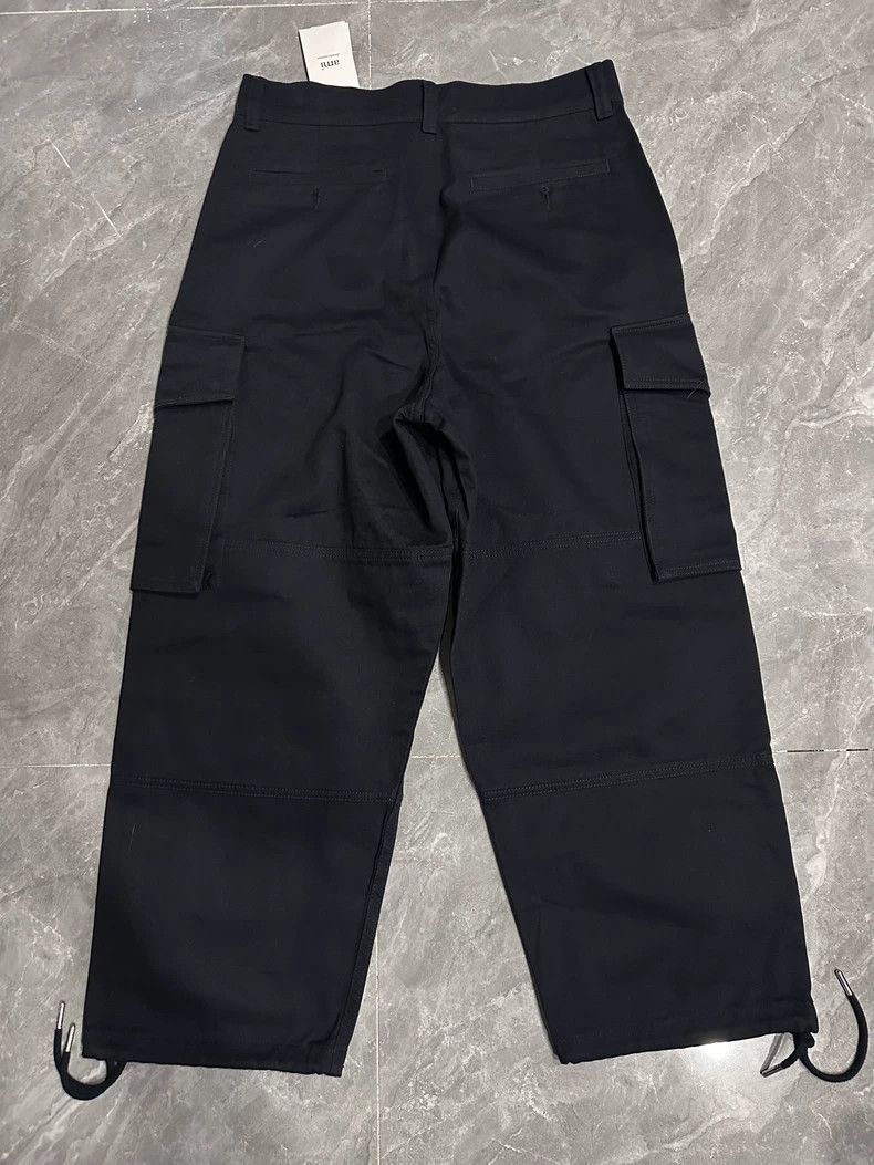 AMI AMI PARIS Navy Wide-Leg Cargo Pants Size US 32 / EU 48 - 2 Thumbnail