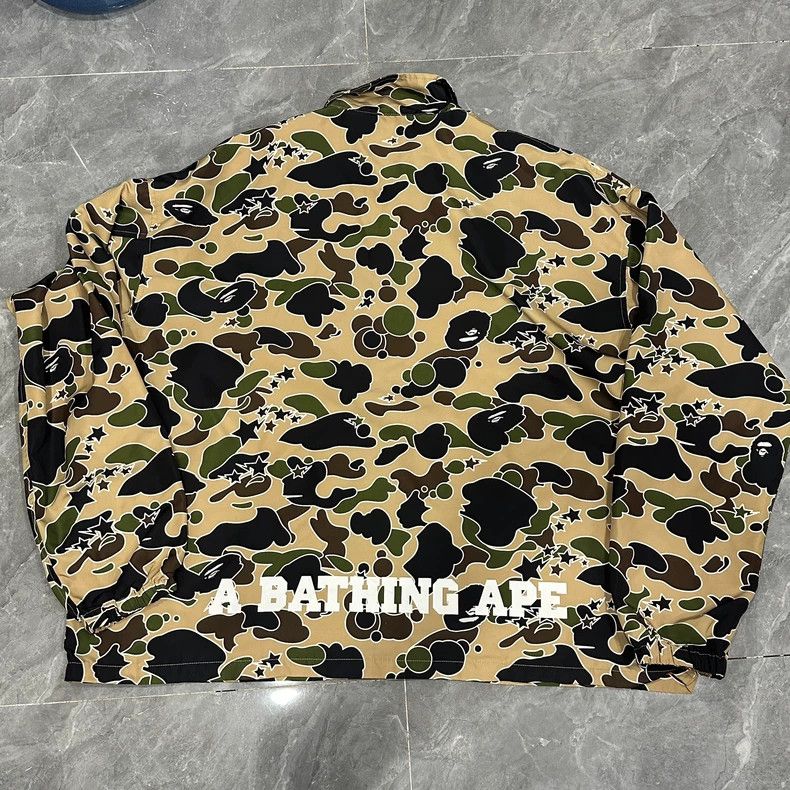Bape Bape Camouflage Thin Nylon Coach Jacket Size US XXL / EU 58 / 5 - 2 Thumbnail