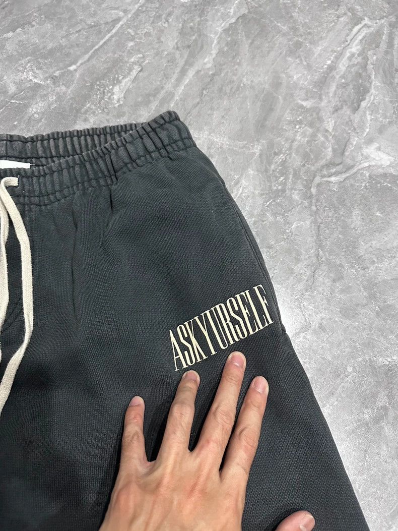 Askyurself Askyurself ASK Black Stripe Sweatpants Size US 30 / EU 46 - 3 Thumbnail