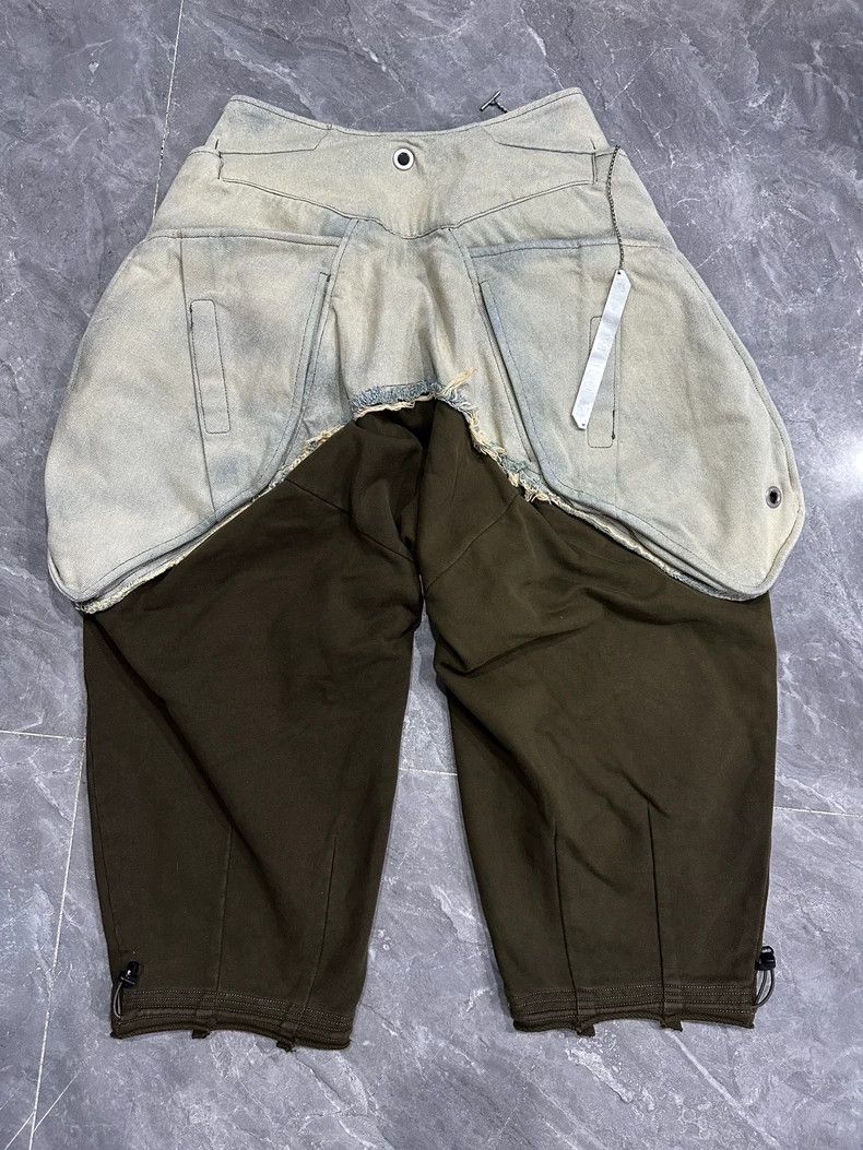 Balenciaga Dark Green Vintage-Style Cargo Pants Size US 34 / EU 50 - 2 Thumbnail