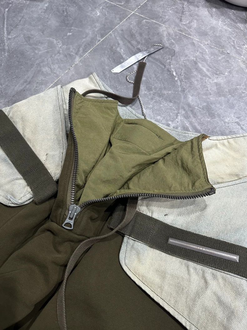 Balenciaga Dark Green Vintage-Style Cargo Pants Size US 34 / EU 50 - 4 Thumbnail