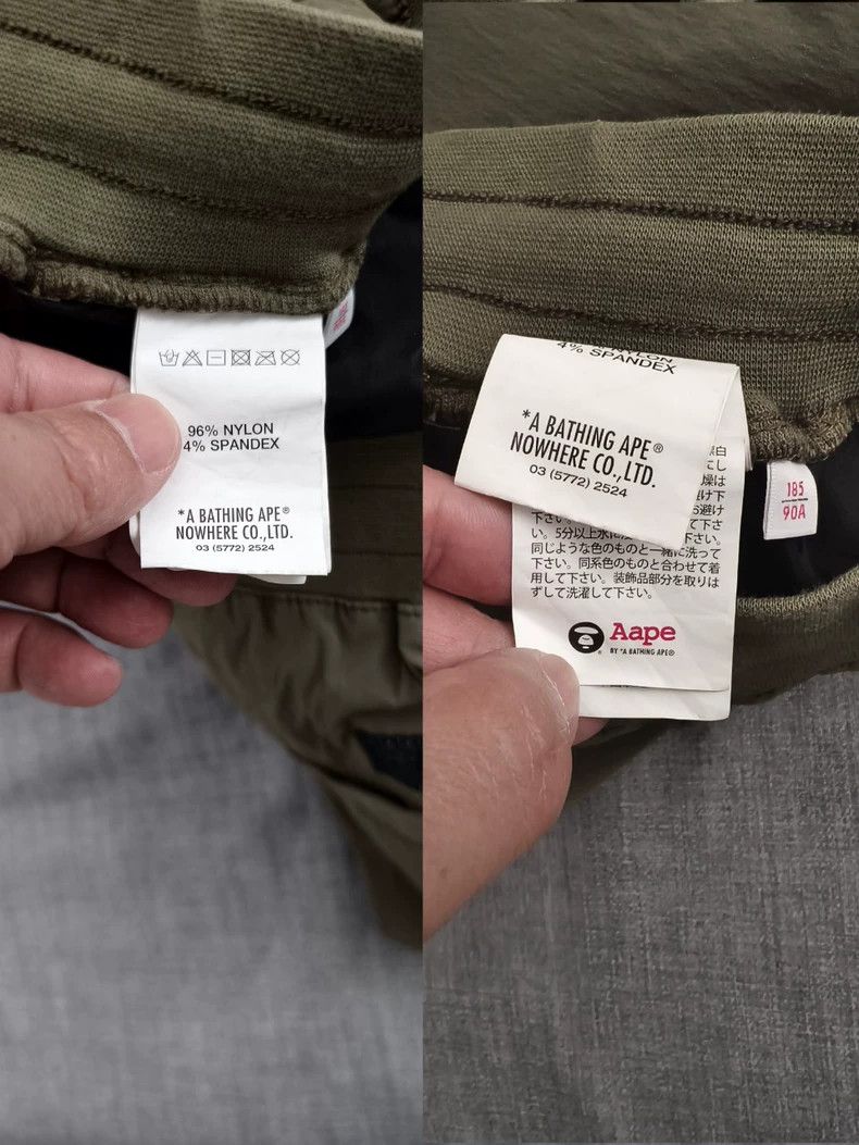 Bape Aape Quick-Dry Shorts in Army Green Size US 36 / EU 52 - 5 Thumbnail