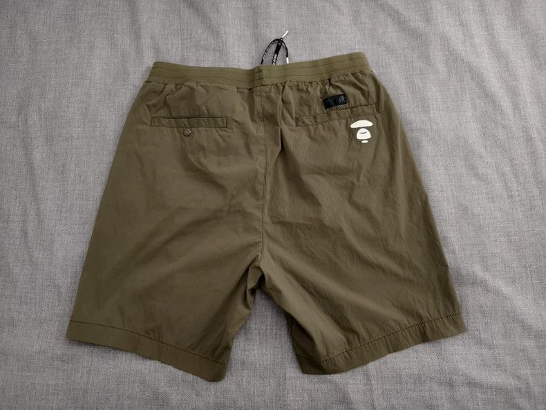 Bape Aape Quick-Dry Shorts in Army Green Size US 36 / EU 52 - 2 Thumbnail