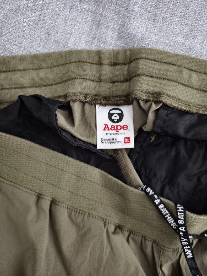 Bape Aape Quick-Dry Shorts in Army Green Size US 36 / EU 52 - 4 Thumbnail