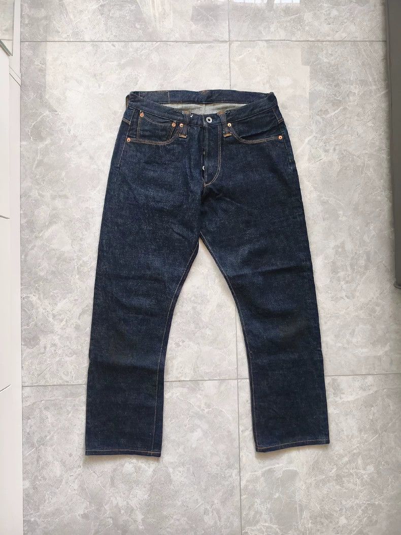 Japanese Brand Stevenson Overall Co Denim Pants Size 33 Size US 31 - 3 Thumbnail