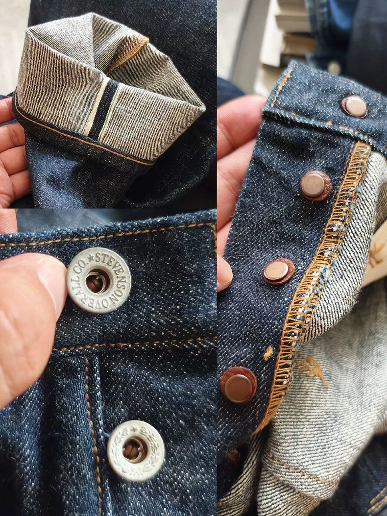 Japanese Brand Stevenson Overall Co Denim Pants Size 33 Size US 31 - 8 Thumbnail