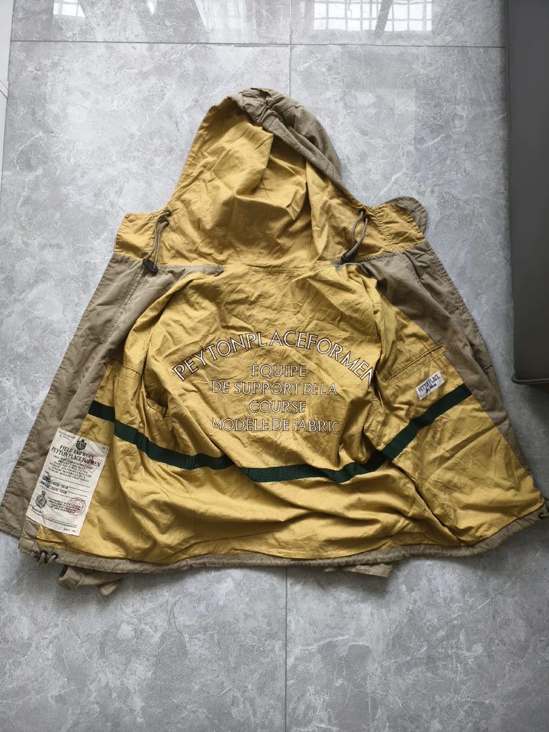 Vintage Hooded 90s Embroidered Work Jacket Size US L / EU 52-54 / 3 - 3 Thumbnail