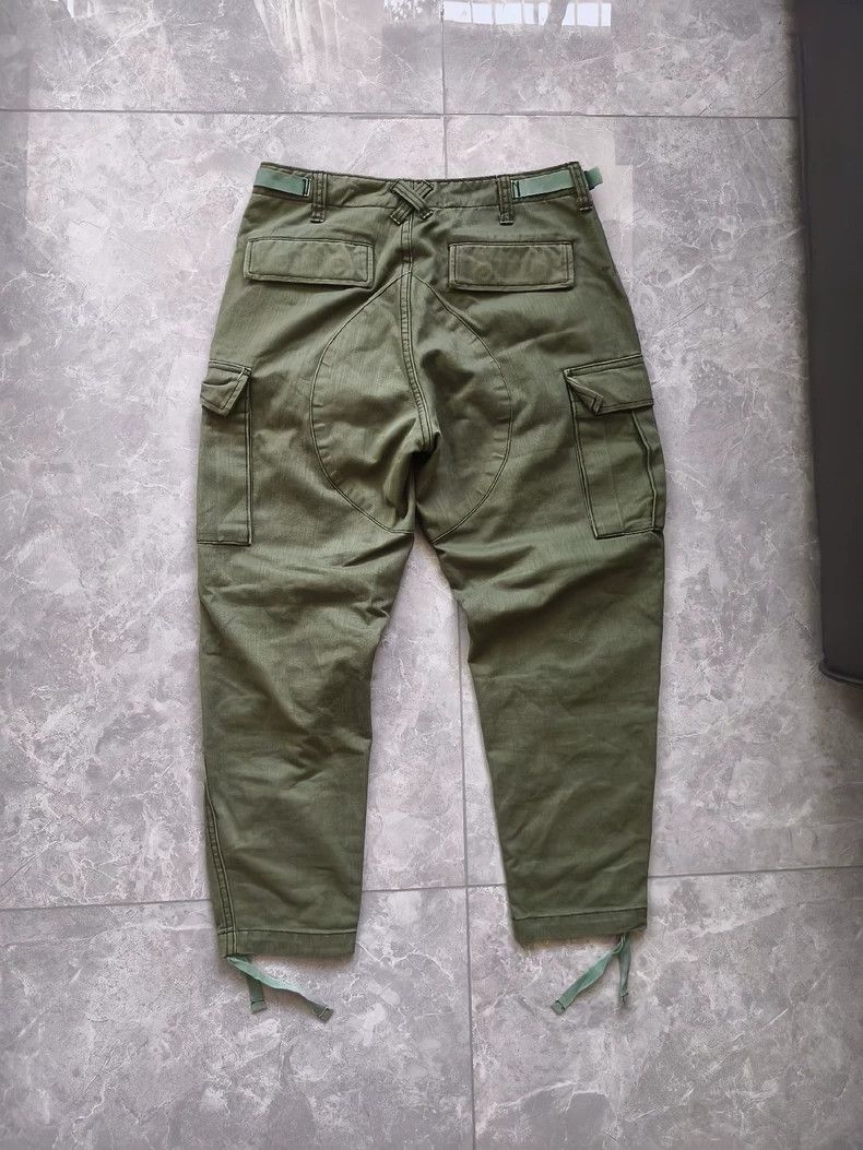 Japanese Brand HYOMA Olive Green Cargo Trousers Size S Size US 28 / EU 44 - 3 Thumbnail
