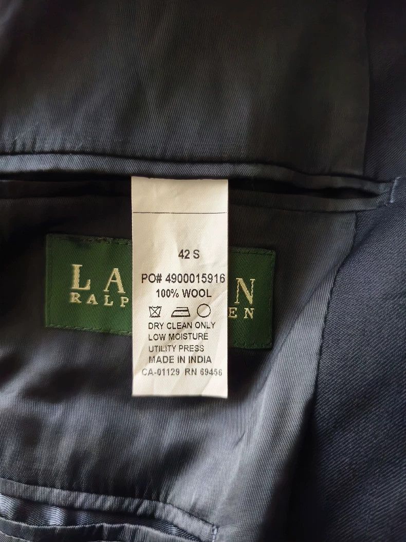 Ralph Lauren Ralph Lauren Vintage Wool Business Suit Size US M / EU 48-50 / 2 - 6 Thumbnail