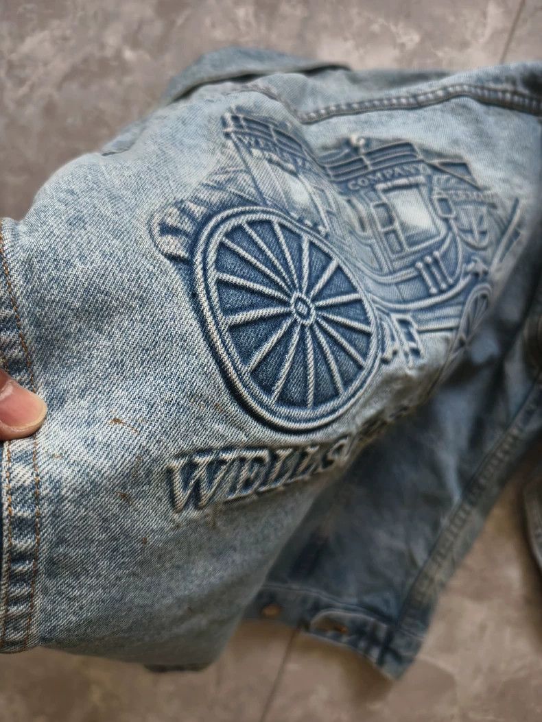 Levi's Vintage Wells Fargo Denim Jacket Size M Size US M / EU 48-50 / 2 - 7 Thumbnail