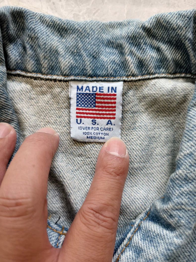 Levi's Vintage Wells Fargo Denim Jacket Size M Size US M / EU 48-50 / 2 - 2 Thumbnail