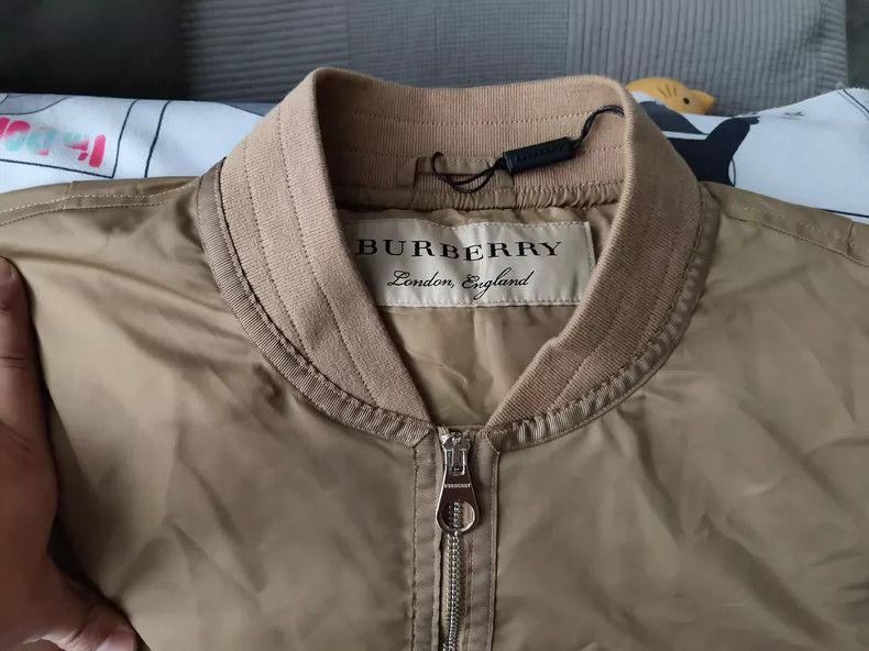 Burberry Burberry Men's Lightweight MA1 Bomber Jacket Size US XXL / EU 58 / 5 - 8 Thumbnail