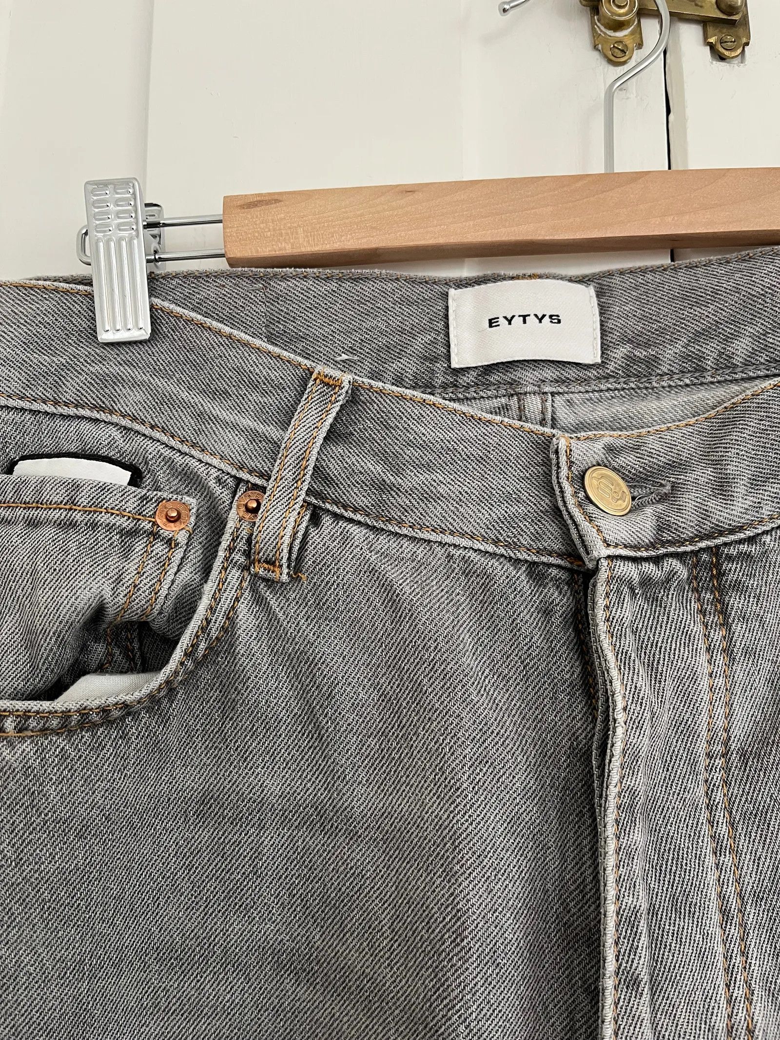 Eytys Eytys Benz Concrete Jeans Size 31" - 3 Thumbnail