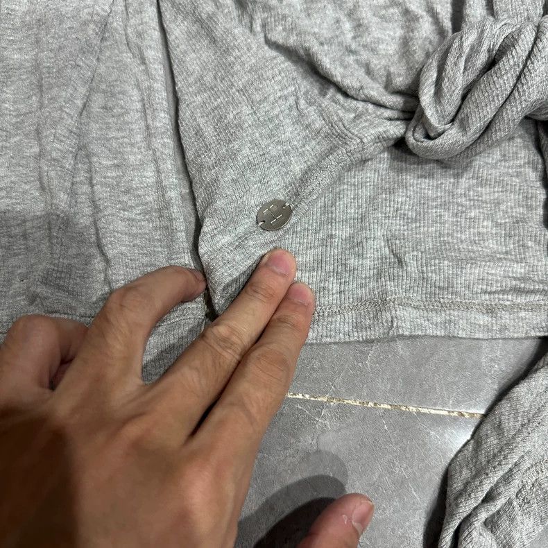 Moncler Modal Knit Cardigan in Gray Size US S / EU 44-46 / 1 - 2 Thumbnail