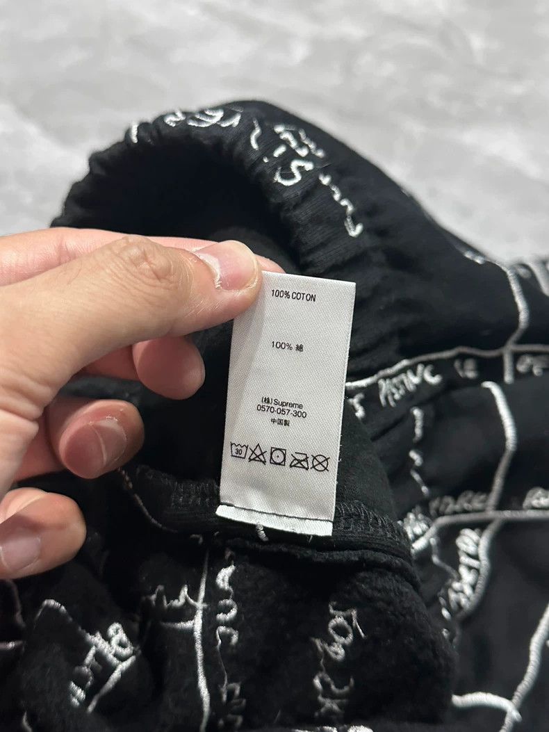 Supreme Supreme Black and White Map Print Shorts Size US 34 / EU 50 - 7 Thumbnail