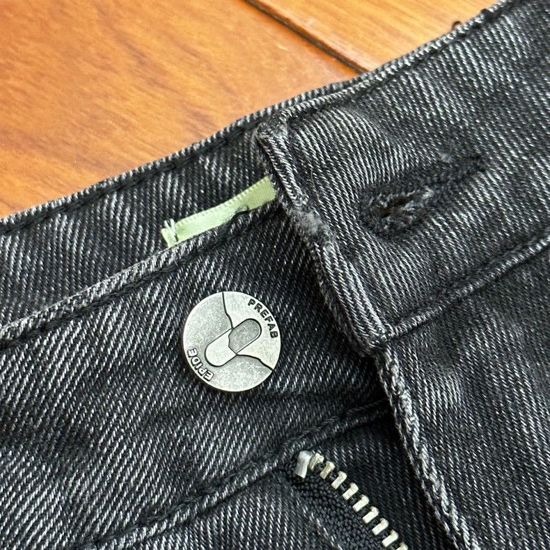 Gallery Dept. Epidemic Water-Washed Cargo Denim Pants Size US 34 / EU 50 - 3 Thumbnail