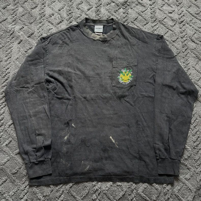 READYMADE Long Sleeve Shirt with Snake and Pineapple Design Size US L / EU 52-54 / 3 - 2 Thumbnail