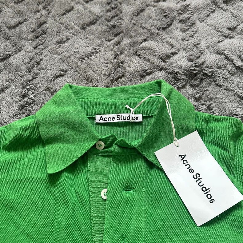 Acne Studios Acne Studio Green Pocket Polo Short Sleeve Shirt Size US XXS / EU 40 - 3 Thumbnail