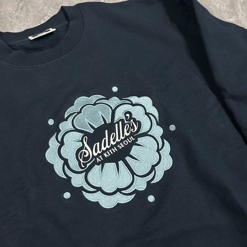 Kith Kith Sadelles Seoul Embroidered Sweatshirt Size US M / EU 48-50 / 2 - 4 Thumbnail
