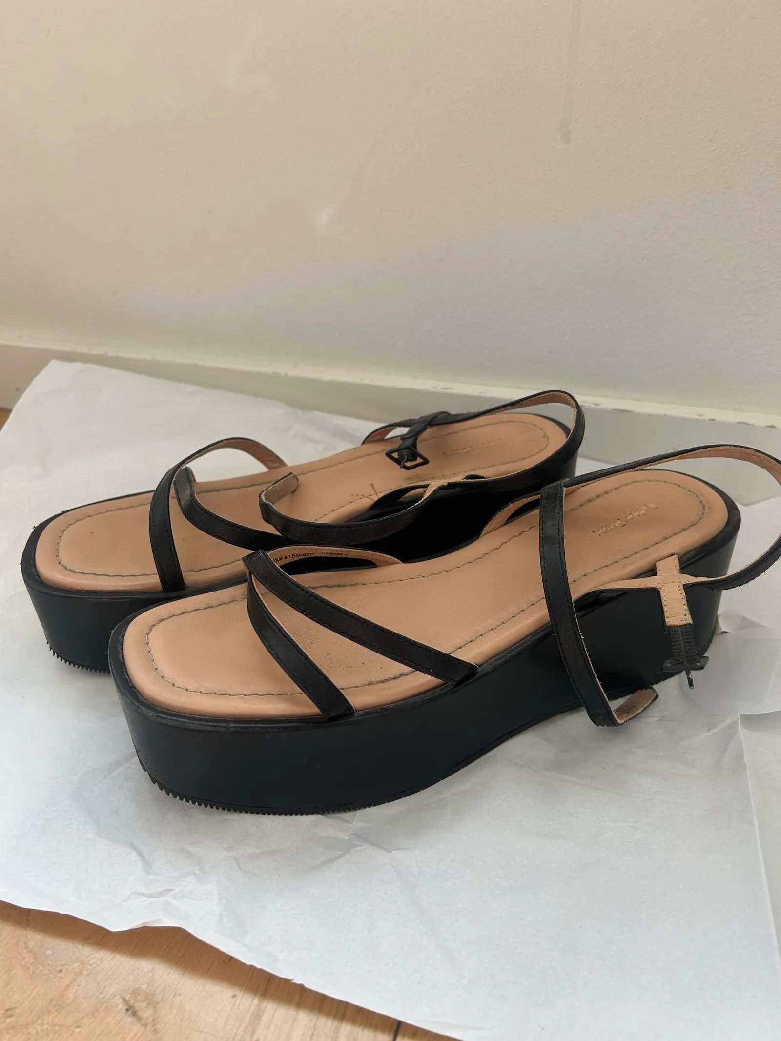 & Other Stories & Other Stories Platåsandaler Sandals Size US 9 / IT 39 - 4 Thumbnail