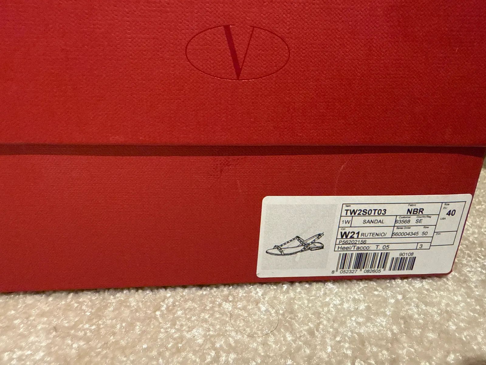 Valentino Valentino Sandal rutenio hele/tacco Sandals Size US 10 / IT 40 - 3 Thumbnail
