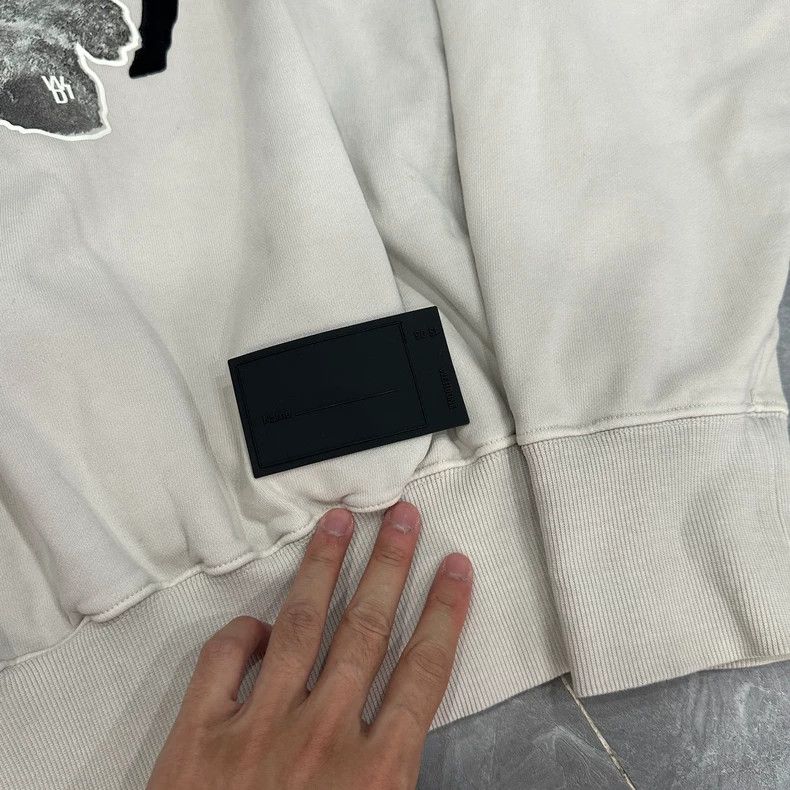 WE11DONE We11done Pearl Bear Long Sleeve Sweatshirt Size US L / EU 52-54 / 3 - 3 Thumbnail