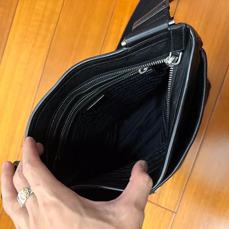 Prada PRADA Leather Shoulder Crossbody Bag Size ONE SIZE - 6 Thumbnail