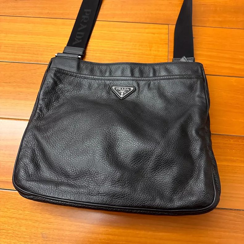 Prada PRADA Leather Shoulder Crossbody Bag Size ONE SIZE - 2 Thumbnail