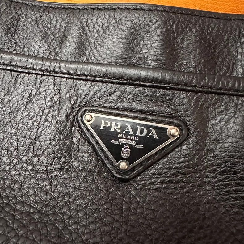 Prada PRADA Leather Shoulder Crossbody Bag Size ONE SIZE - 3 Thumbnail