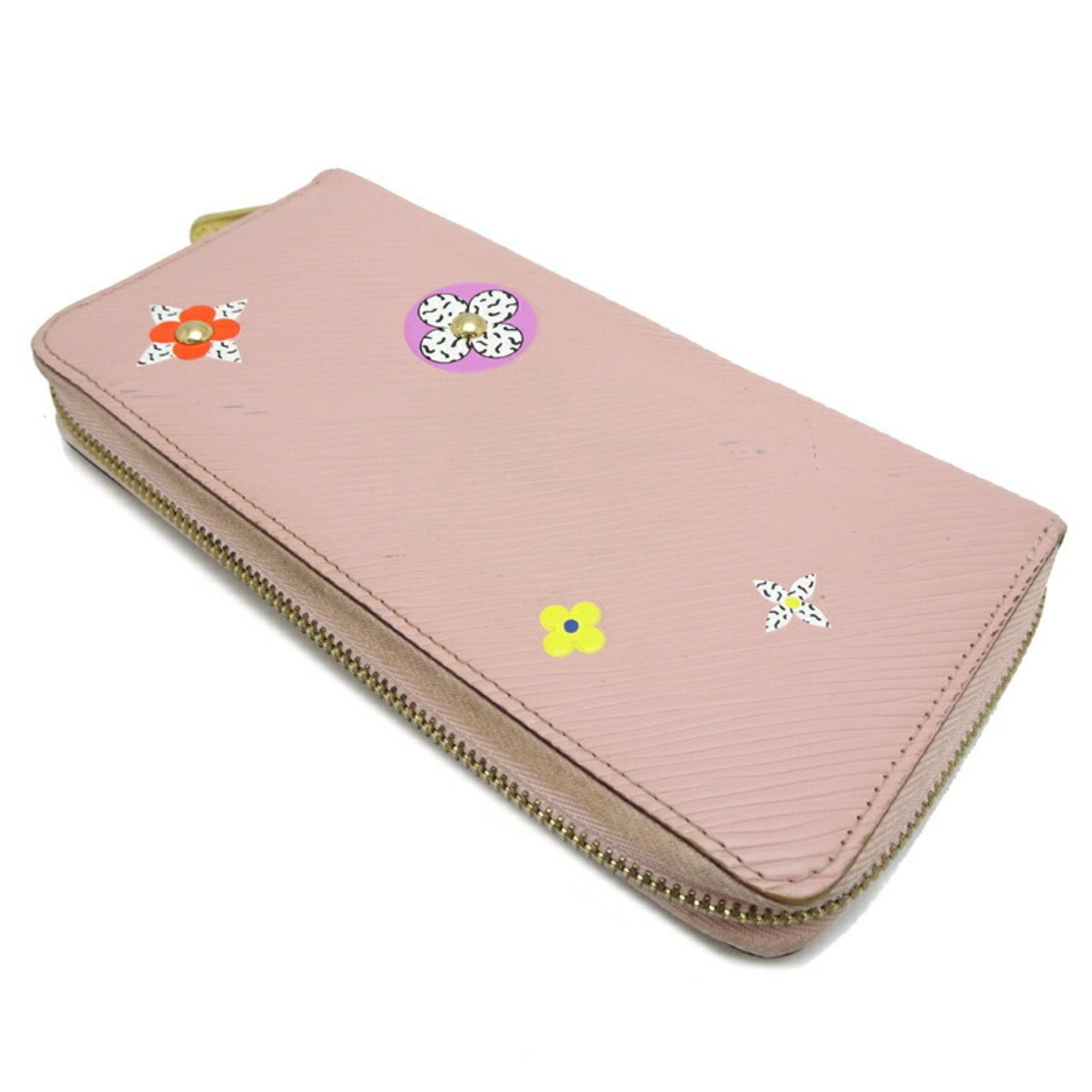 Louis Vuitton Louis Vuitton Monogram Flower Zippy Wallet Men's Long M62067 Epi Rose Ballerine (Pink) Size ONE SIZE - 4 Thumbnail