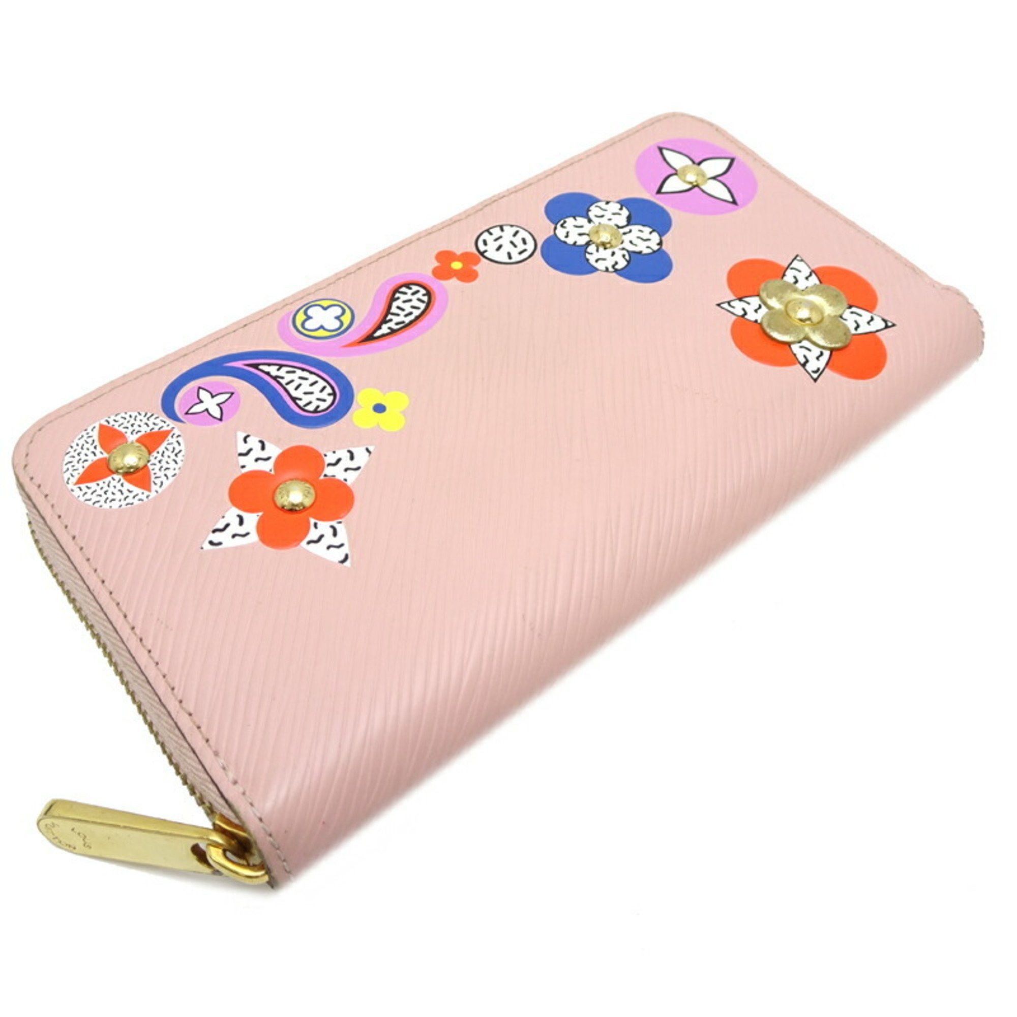Louis Vuitton Louis Vuitton Monogram Flower Zippy Wallet Men's Long M62067 Epi Rose Ballerine (Pink) Size ONE SIZE - 3 Thumbnail