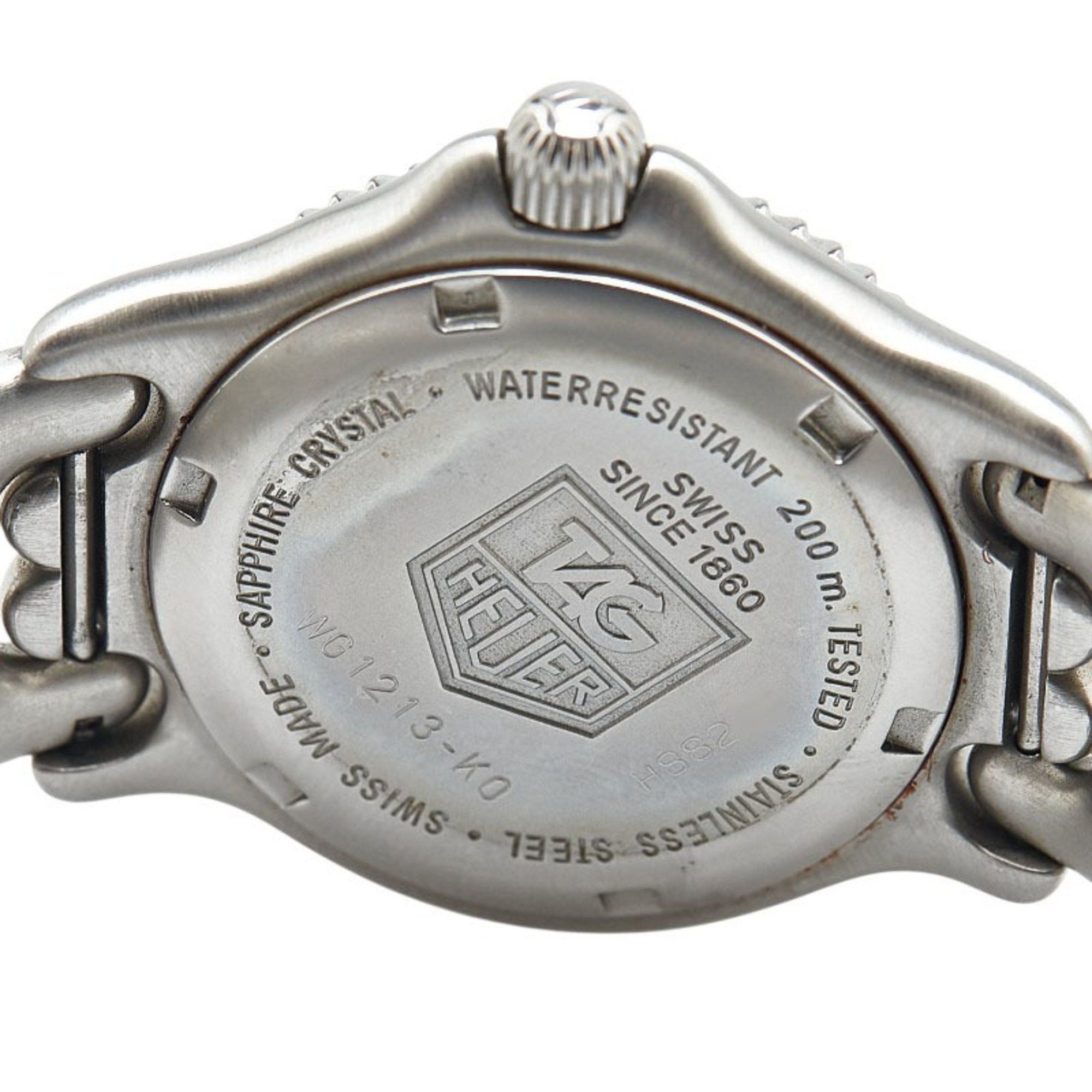 Tag Heuer TAG Heuer Cell Watch WG1213-K0 Quartz Grey Dial Stainless Steel Men's HEUER Size ONE SIZE - 6 Thumbnail