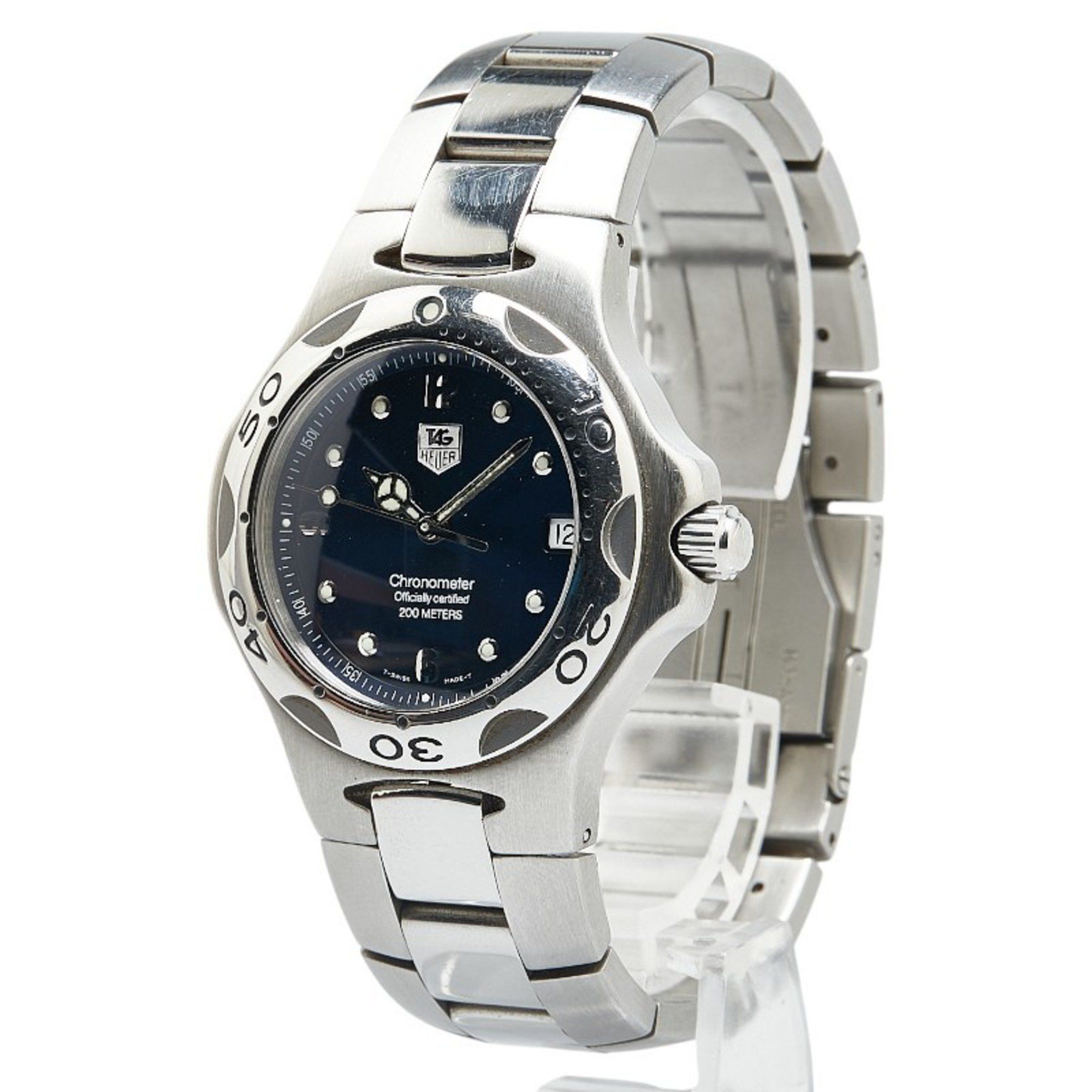 TAG Heuer Kirium Chronometer Watch WL5113 Automatic Blue Dial Stainless Steel Men's HEUER