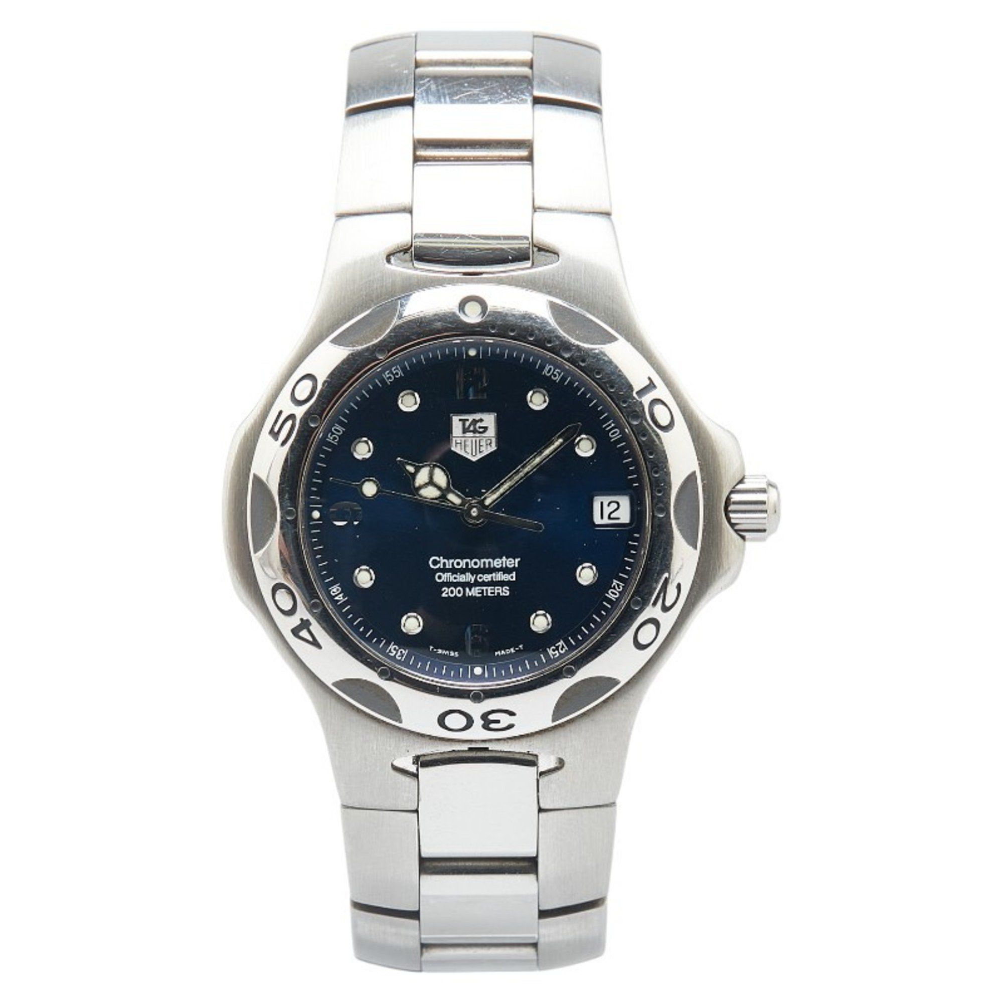 TAG Heuer Kirium Chronometer Watch WL5113 Automatic Blue Dial Stainless Steel Men's HEUER