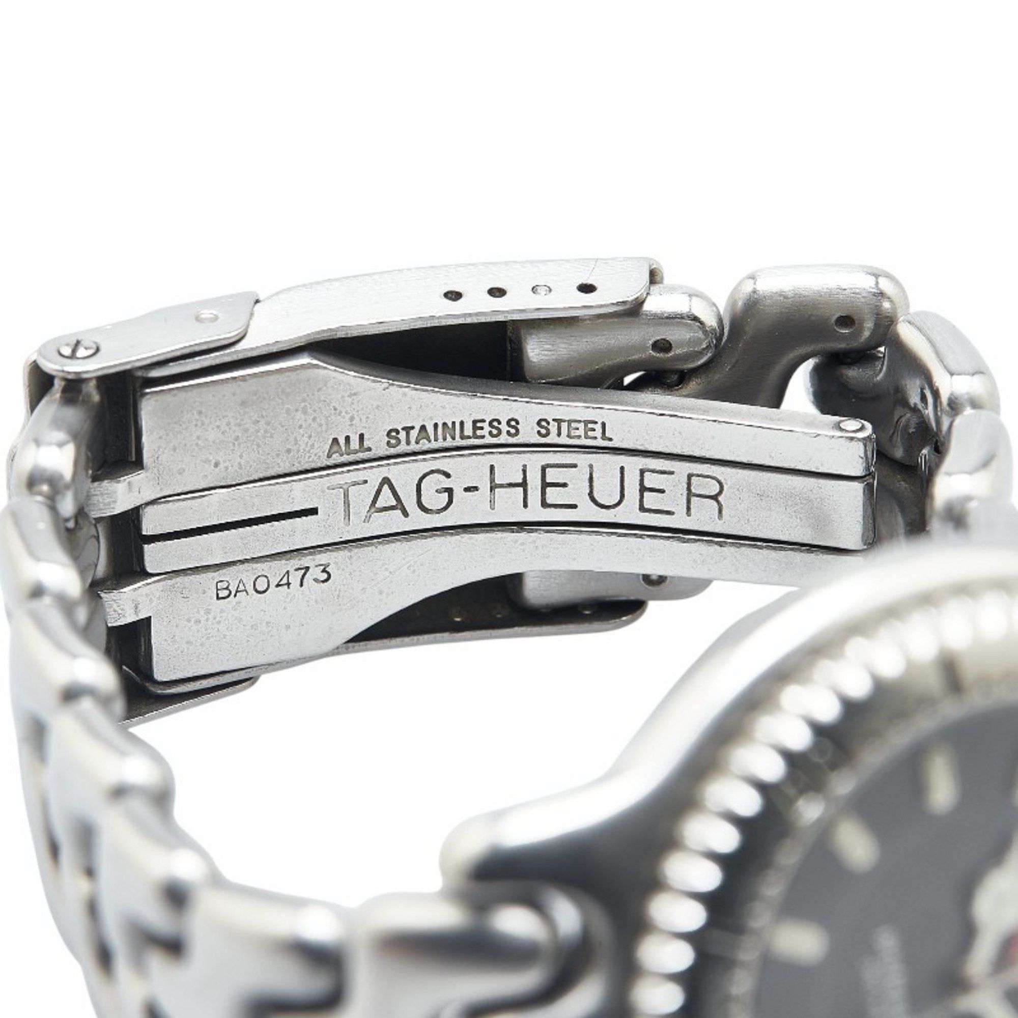 Tag Heuer TAG Heuer Cell Professional 20 Watch WG1113-0 Quartz Black Dial Stainless Steel Men's HEUER Size ONE SIZE - 8 Thumbnail