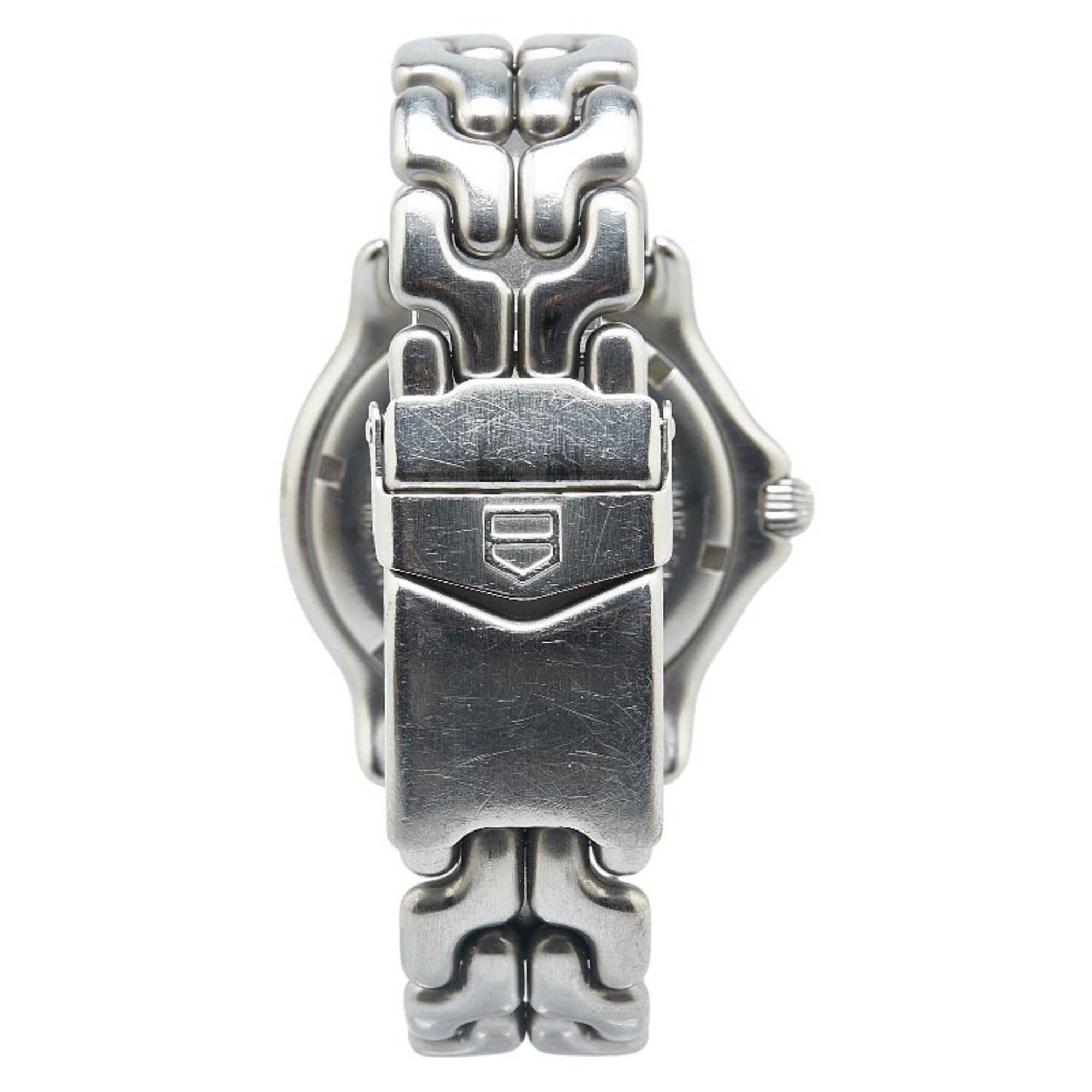 Tag Heuer TAG Heuer Cell Professional 20 Watch WG1113-0 Quartz Black Dial Stainless Steel Men's HEUER Size ONE SIZE - 4 Thumbnail