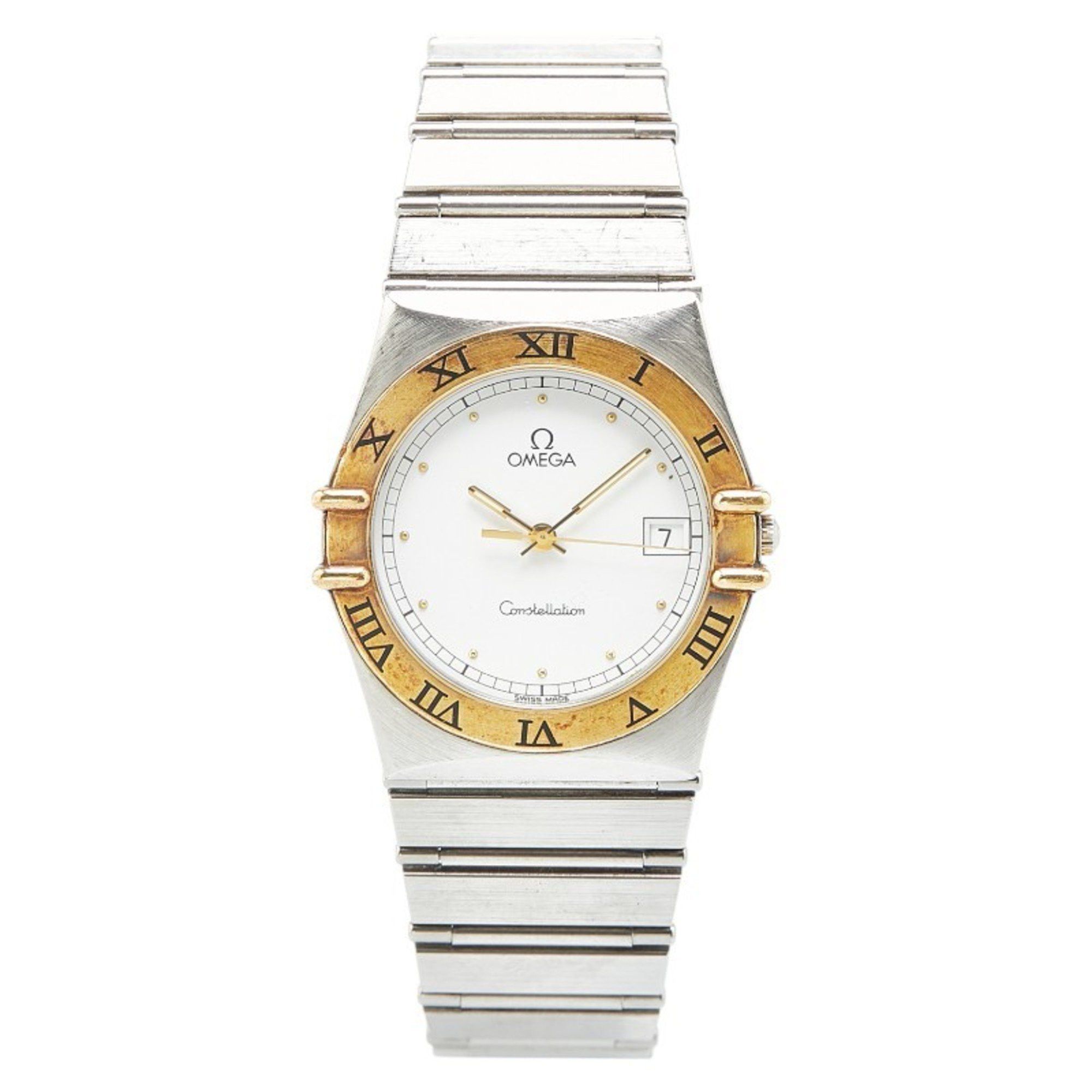 Omega OMEGA Constellation Watch Quartz White Dial Stainless Steel Plated Men's Size ONE SIZE - 2 Thumbnail